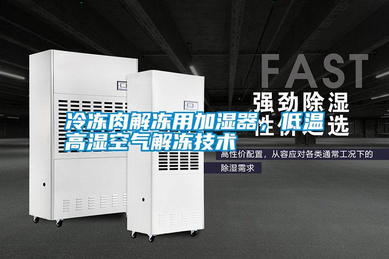 冷凍肉解凍用加濕器，低溫高濕空氣解凍技術(shù)