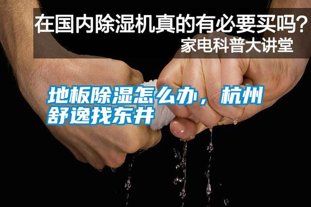 地板除濕怎么辦，杭州舒逸找東井