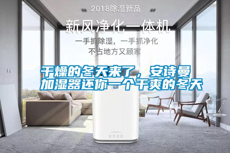 干燥的冬天來了，安詩曼加濕器還你一個干爽的冬天