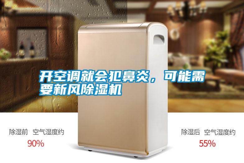 開空調(diào)就會犯鼻炎，可能需要新風除濕機
