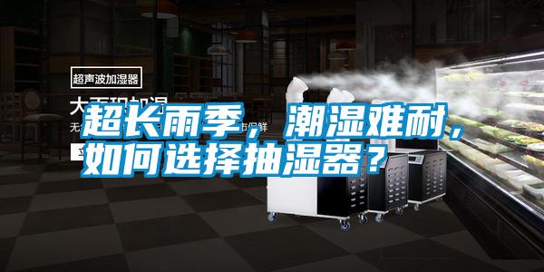 超長(zhǎng)雨季，潮濕難耐，如何選擇抽濕器？
