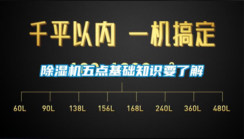 除濕機(jī)五點(diǎn)基礎(chǔ)知識要了解