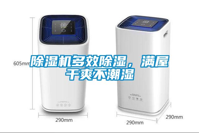 除濕機多效除濕，滿屋干爽不潮濕