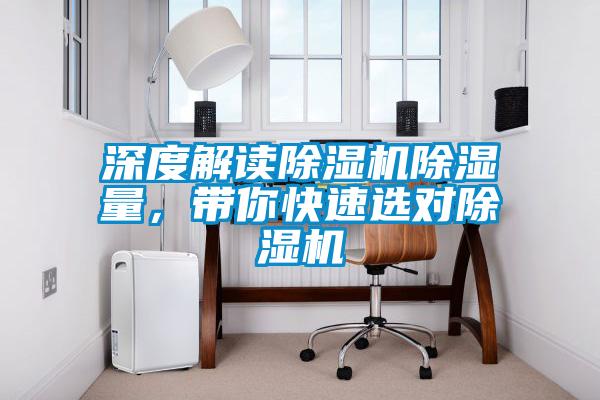 深度解讀除濕機除濕量，帶你快速選對除濕機