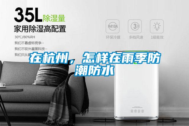 在杭州，怎樣在雨季防潮防水