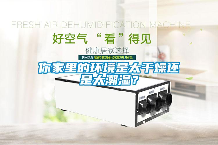 你家里的環(huán)境是太干燥還是太潮濕？