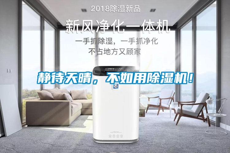 靜待天晴，不如用除濕機！