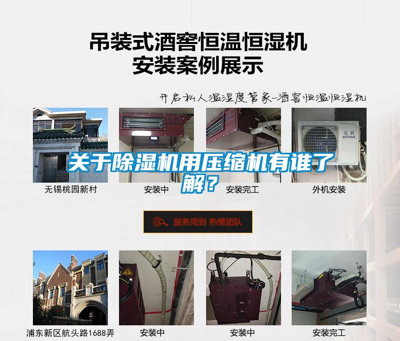 關(guān)于除濕機(jī)用壓縮機(jī)有誰(shuí)了解？