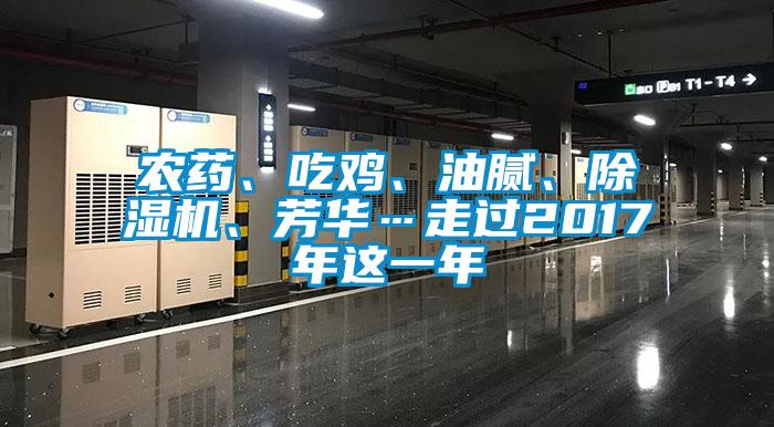 農(nóng)藥、吃雞、油膩、除濕機(jī)、芳華…走過2017年這一年