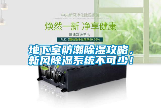 地下室防潮除濕攻略，新風除濕系統(tǒng)不可少！