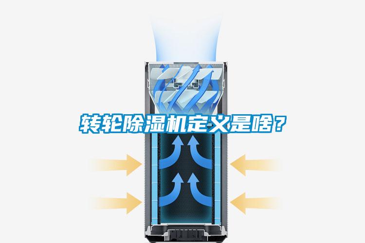 轉輪除濕機定義是啥？