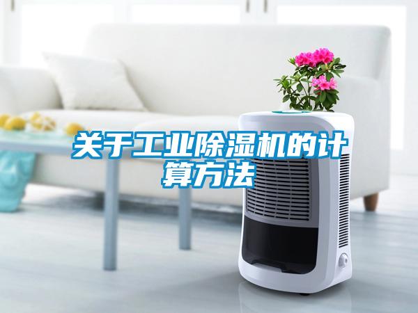 關(guān)于工業(yè)除濕機(jī)的計算方法