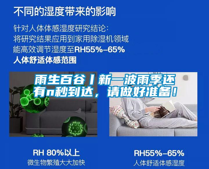 雨生百谷丨新一波雨季還有n秒到達(dá)，請做好準(zhǔn)備！