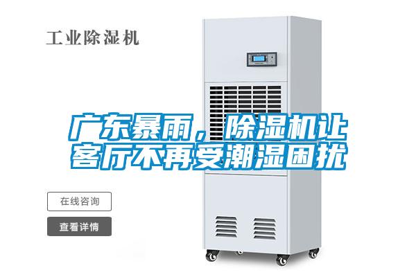 廣東暴雨，除濕機(jī)讓客廳不再受潮濕困擾