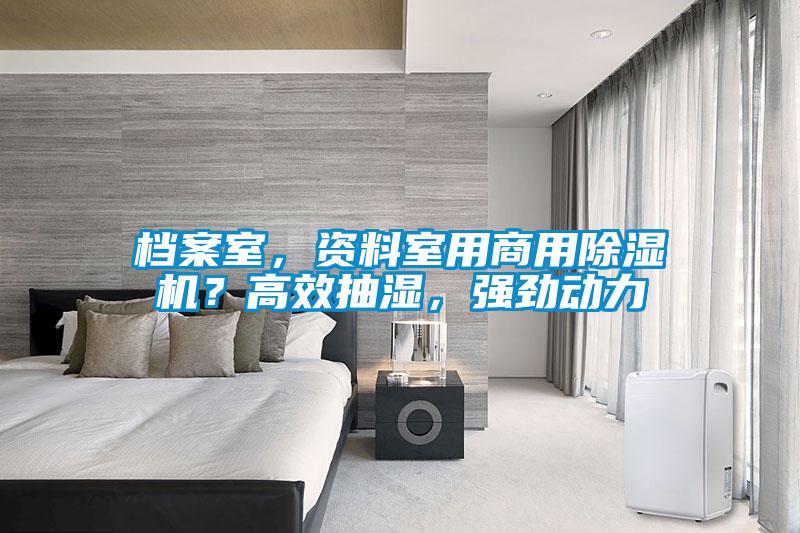 檔案室，資料室用商用除濕機？高效抽濕，強勁動力