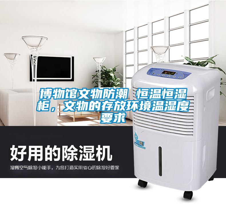 博物館文物防潮 恒溫恒濕柜，文物的存放環(huán)境溫濕度要求