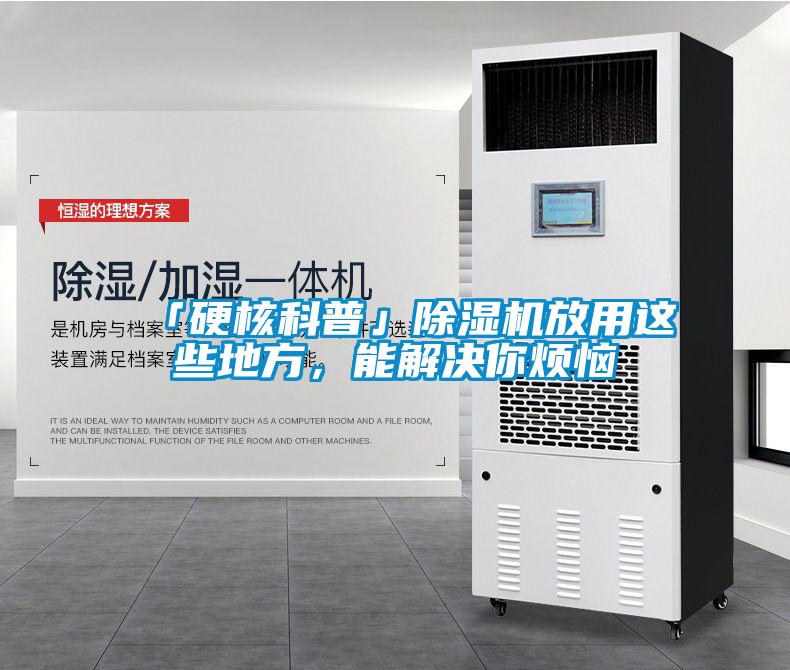 「硬核科普」除濕機放用這些地方，能解決你煩惱