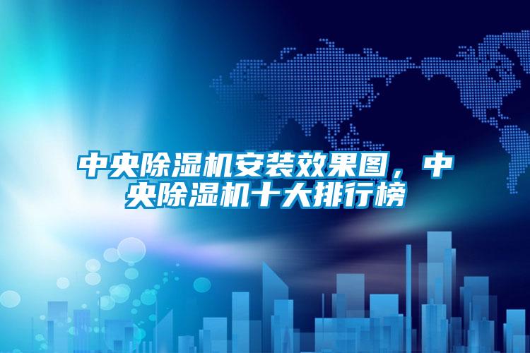中央除濕機(jī)安裝效果圖，中央除濕機(jī)十大排行榜