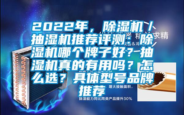 2022年，除濕機(jī)／抽濕機(jī)推薦評(píng)測(cè)：除濕機(jī)哪個(gè)牌子好？抽濕機(jī)真的有用嗎？怎么選？具體型號(hào)品牌推薦