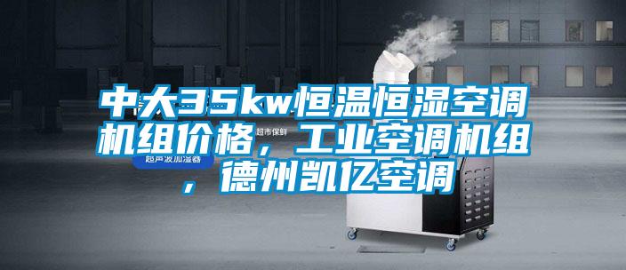 中大35kw恒溫恒濕空調(diào)機(jī)組價(jià)格，工業(yè)空調(diào)機(jī)組，德州凱億空調(diào)