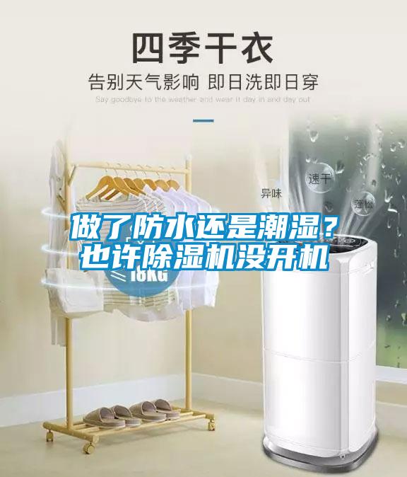 做了防水還是潮濕？也許除濕機(jī)沒(méi)開(kāi)機(jī)