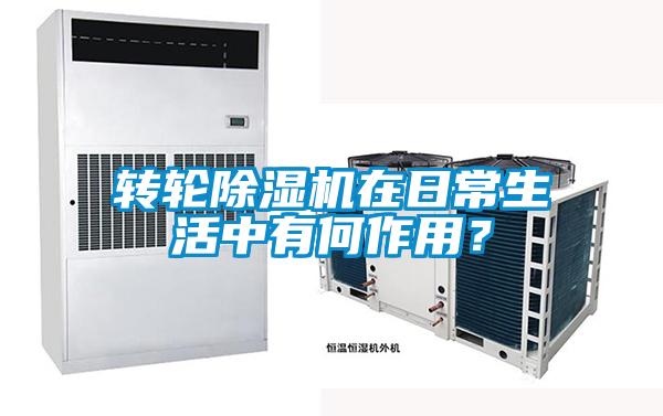 轉(zhuǎn)輪除濕機(jī)在日常生活中有何作用？
