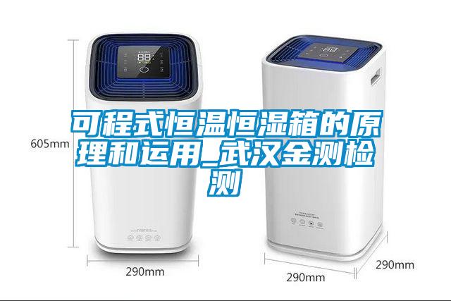 可程式恒溫恒濕箱的原理和運(yùn)用_武漢金測檢測