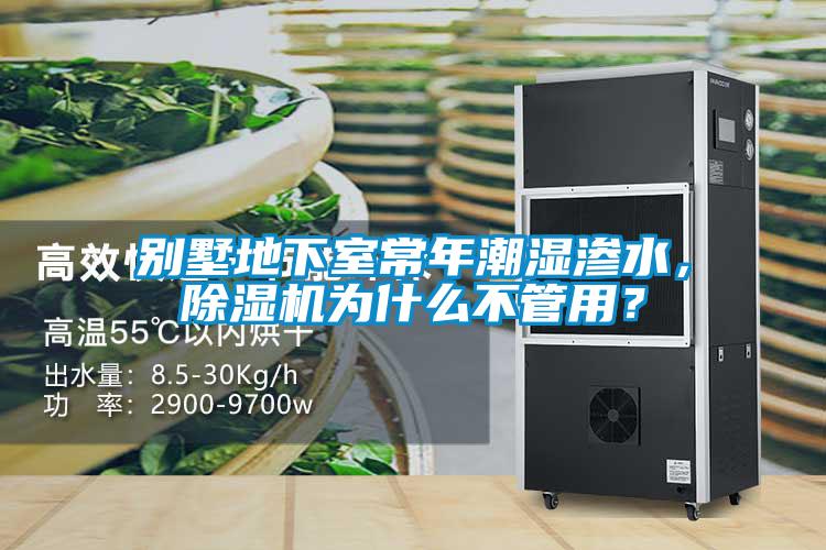 別墅地下室常年潮濕滲水，除濕機(jī)為什么不管用？