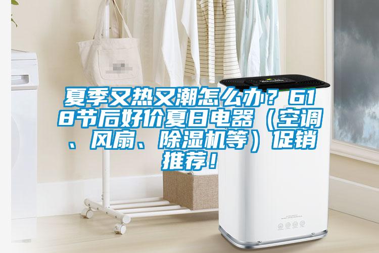 夏季又熱又潮怎么辦？618節(jié)后好價夏日電器（空調(diào)、風扇、除濕機等）促銷推薦！
