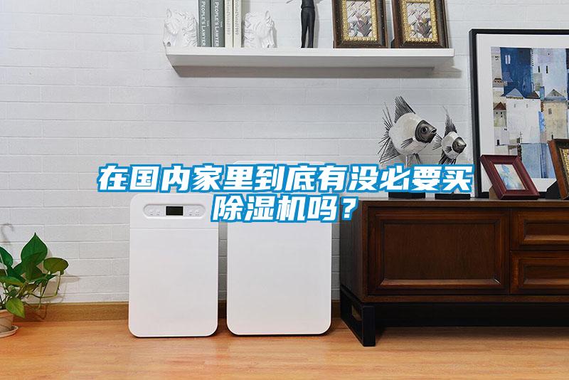 在國內(nèi)家里到底有沒必要買除濕機嗎？