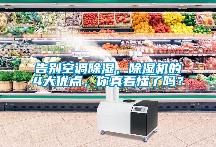 告別空調(diào)除濕，除濕機(jī)的4大優(yōu)點，你真看懂了嗎？