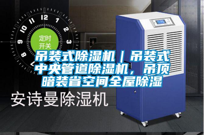 吊裝式除濕機(jī)｜吊裝式中央管道除濕機(jī)，吊頂暗裝省空間全屋除濕