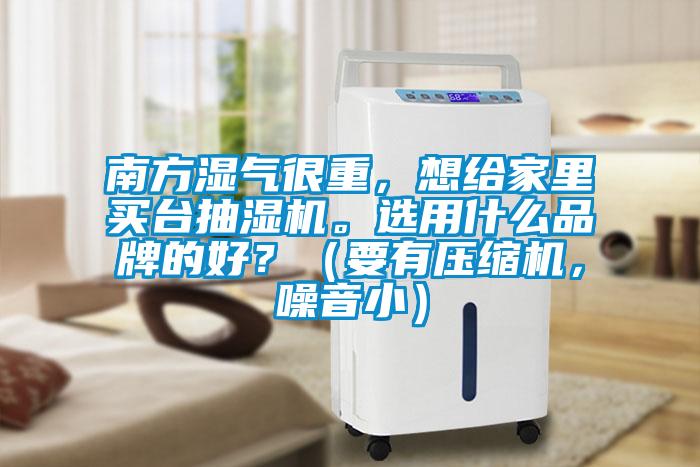 南方濕氣很重，想給家里買(mǎi)臺(tái)抽濕機(jī)。選用什么品牌的好？（要有壓縮機(jī)，噪音小）