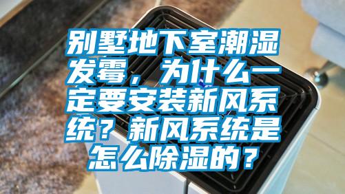 別墅地下室潮濕發(fā)霉，為什么一定要安裝新風(fēng)系統(tǒng)？新風(fēng)系統(tǒng)是怎么除濕的？