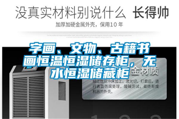 字畫、文物、古籍書畫恒溫恒濕儲存柜，無水恒濕儲藏柜