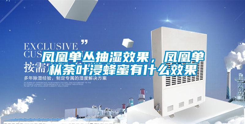 鳳凰單叢抽濕效果，鳳凰單樅荼葉浸蜂蜜有什么效果