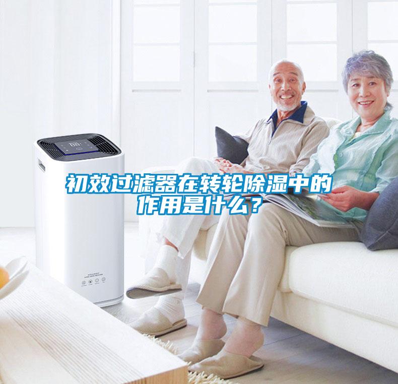 初效過濾器在轉(zhuǎn)輪除濕中的作用是什么？