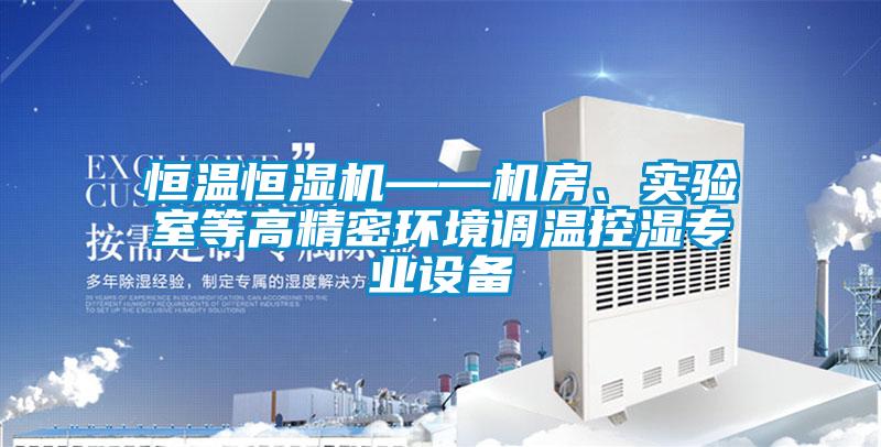 恒溫恒濕機——機房、實驗室等高精密環(huán)境調溫控濕專業(yè)設備