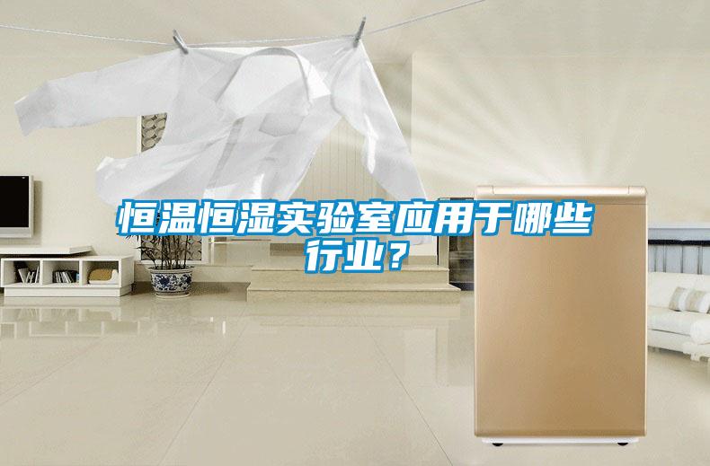 恒溫恒濕實(shí)驗(yàn)室應(yīng)用于哪些行業(yè)？