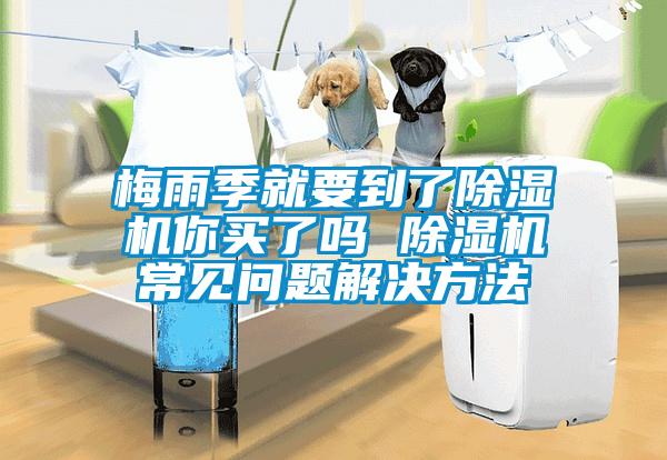 梅雨季就要到了除濕機(jī)你買(mǎi)了嗎 除濕機(jī)常見(jiàn)問(wèn)題解決方法
