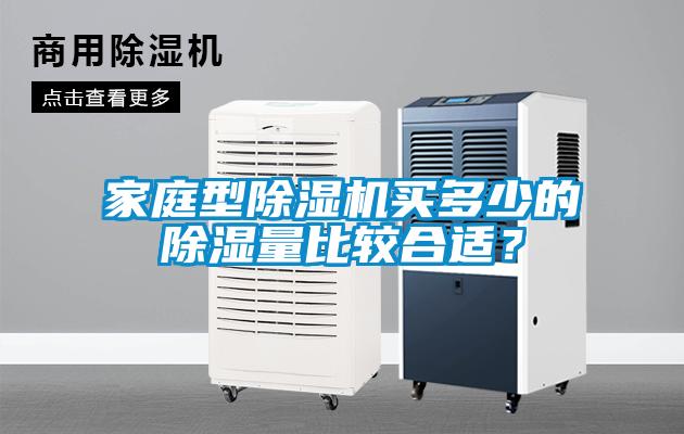 家庭型除濕機(jī)買多少的除濕量比較合適？