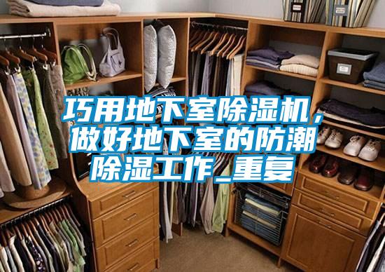 巧用地下室除濕機，做好地下室的防潮除濕工作_重復