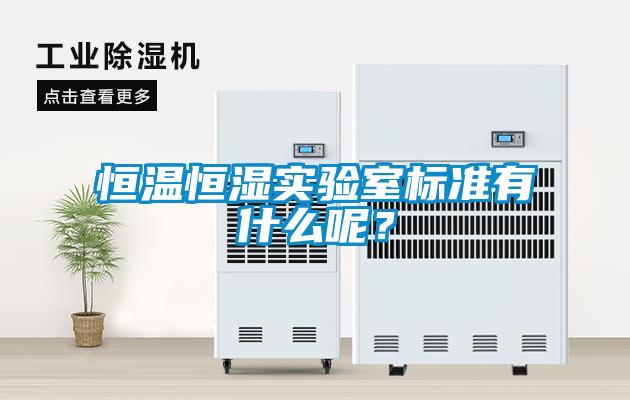恒溫恒濕實(shí)驗(yàn)室標(biāo)準(zhǔn)有什么呢？