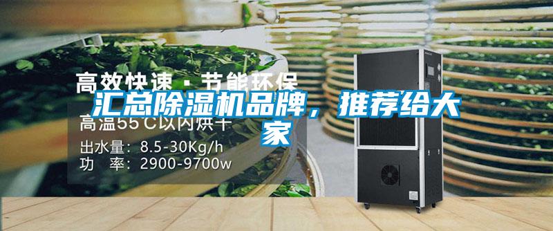 匯總除濕機(jī)品牌，推薦給大家