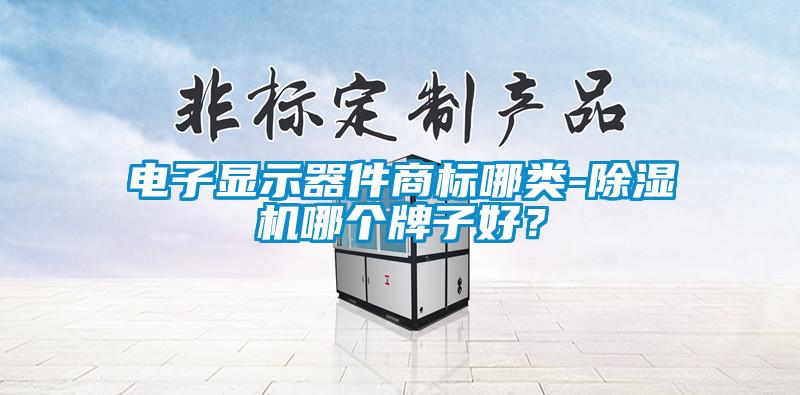 電子顯示器件商標(biāo)哪類-除濕機哪個牌子好？