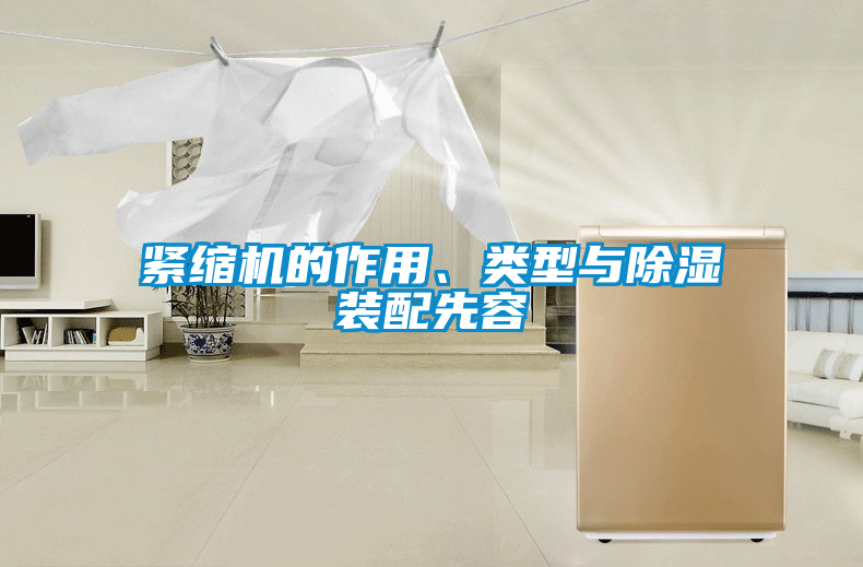 緊縮機(jī)的作用、類型與除濕裝配先容