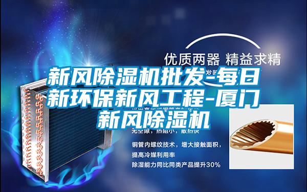 新風除濕機批發(fā)-每日新環(huán)保新風工程-廈門新風除濕機