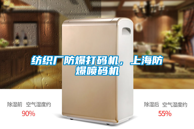 紡織廠防爆打碼機，上海防爆噴碼機