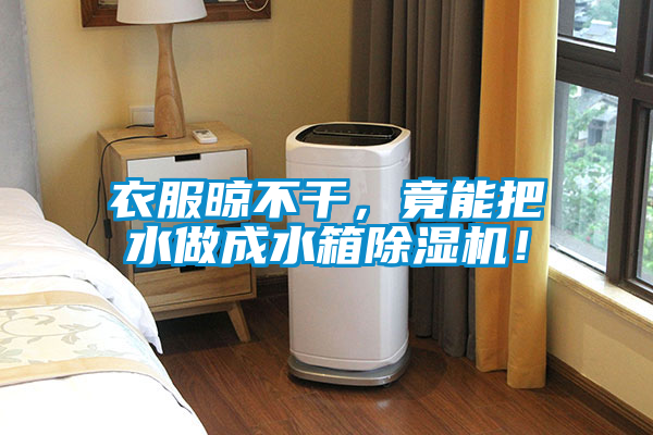 衣服晾不干，竟能把水做成水箱除濕機！