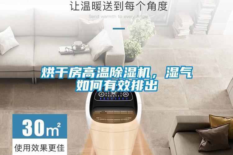 烘干房高溫除濕機(jī)，濕氣如何有效排出